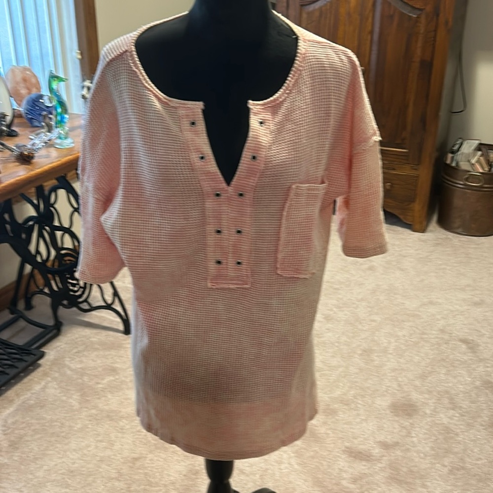 Fun orange summer top